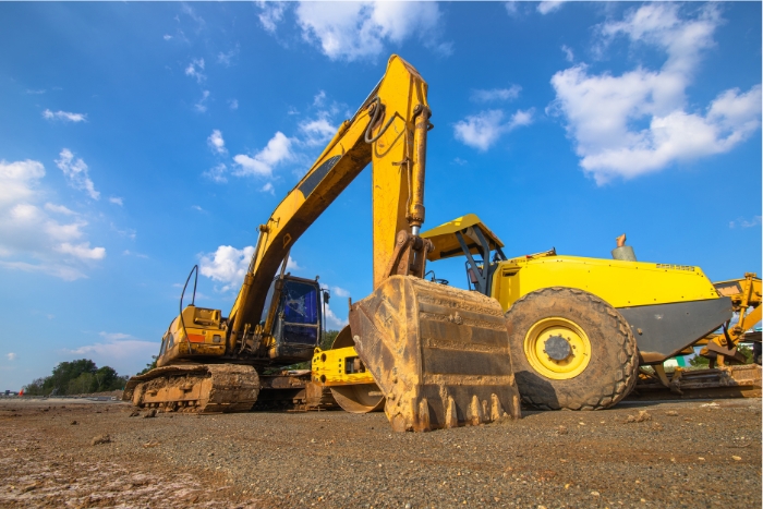 Maquinaria pesada para construcción: tipos y usos principales